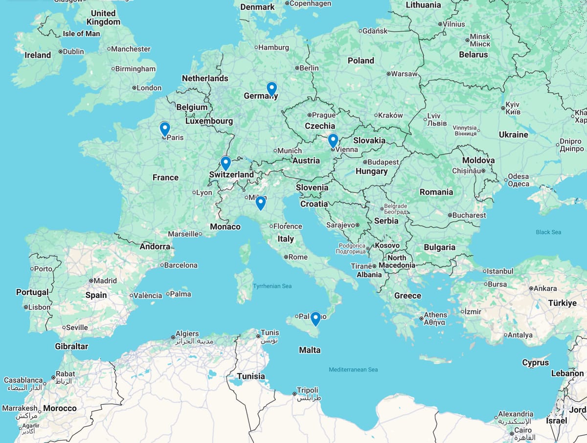 Europeans denying US base access and overflights for the war against Iran and Paris police foil Iran-backed attack on Bank of America building