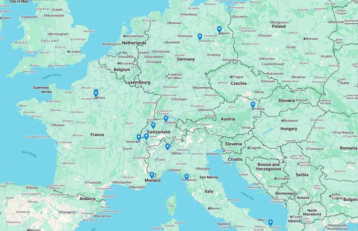 European leaders join Zelensky at the White House, Russia rebuffs Swiss offer of immunity for talks and US tariffs imperil 100k Swiss jobs