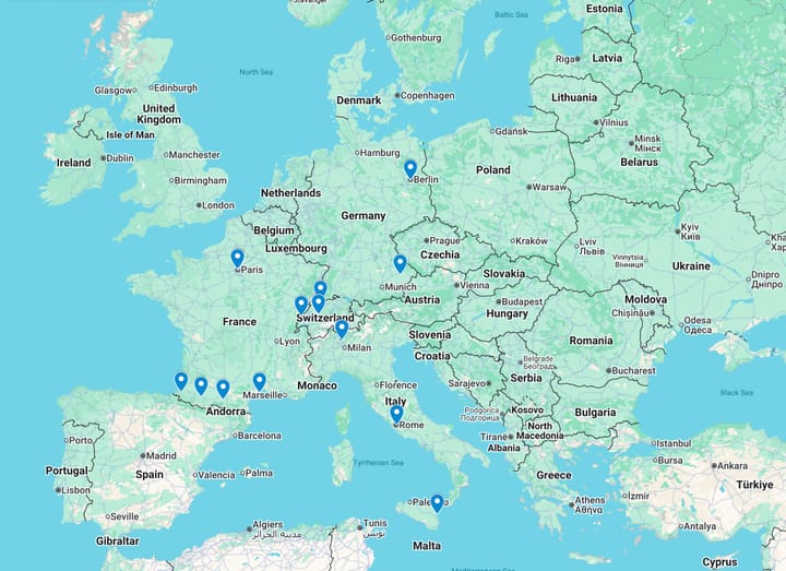 France arrests Latvian over passenger ferry malware, cancels New Year's Champs Élysées concert over terrorism risk and farmers go hog wild over cow culling