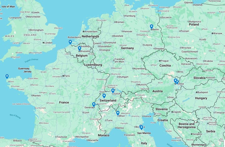 Alpine nations react to Iran conflict, France assists Belgium in halting shadow fleet ship and Switzerland signs air passenger data exchange deal with the EU